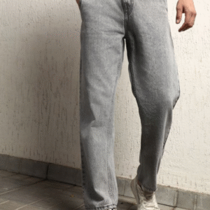 Hubberholme Straight Fit Heavy Fade Pure Cotton Jeans For Men