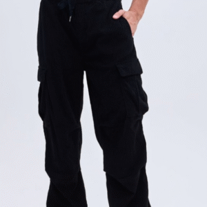 Snitch Comfort Loose Fit Cargos Trousers For Men