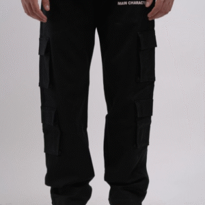 Main Character Relaxed Loose Fit Cargos Trousers For Men