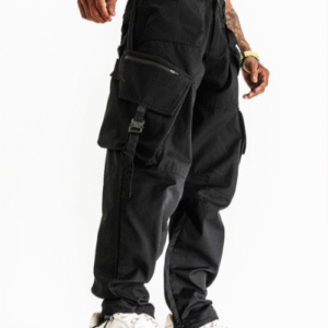 Urban Monkey Relaxed Fit Mid- Rise Cotton Cargo Trouser For Men