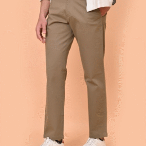 el cielo Slim Fit Chinos Casual Trousers For Men
