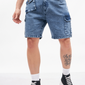Mascln Sassafras Mid Rise Pure Cotton Denim Shorts For Men