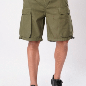 Bene Kleed Relaxed Fit Cotton Cargo Shorts For Men