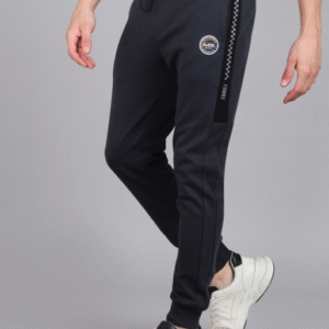 Alan Jones Side Panel Printed Detail Slim-Fit Track pant for Men