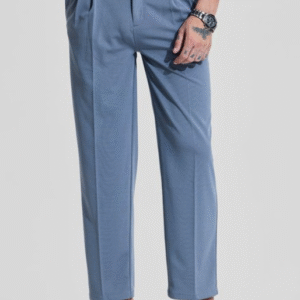 Snitch Relaxed Fit Korean Trousers For Men