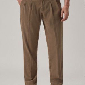 Banana Club Brown Corduroy Gurkha Pants For Men