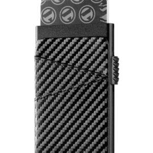 Vogard Everyday Carry Metal Striped Black Unisex Card Holder