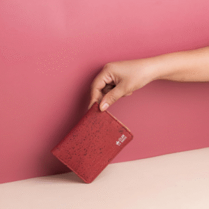 CLAN EARTH Vegan Leather Ibis Premium Cork Wallet For Unisex