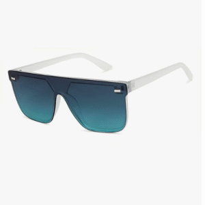 Vincent Chase Retro Squared UV Protected Blue Unisex Sunglasses