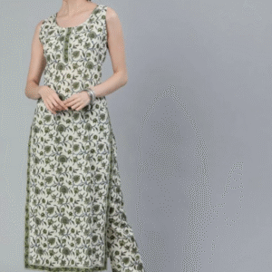 Machla Pure Cotton Kurti Pant Set For Women