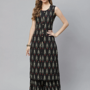 Subesa Viscose Rayon Kurta Palazzo Set For Women