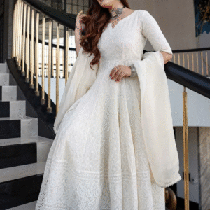 Anushansa Pure Cotton Kurta Dupatta Set For Women