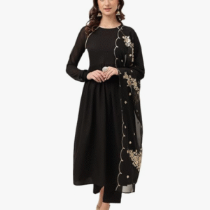 Fiorra A-line Kurta with Pant and Dupatta Set For Women