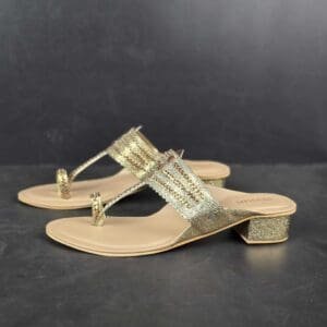 Anouk Embellished Block Sandal For Women