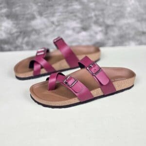 Centrino Women’s Berkin-Style Slip-On Sandals