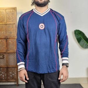 The Souled Store Captain America Graphic Printed Oversized T-shirt For Men