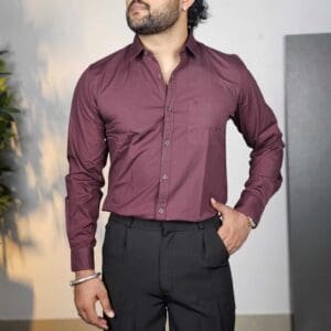 Peter England Slim Fit Cotton Casual Shirt For Men