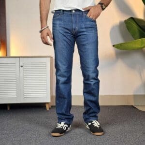 Levis 513 Straight Fit Light Fade Stretchable Jeans For Men