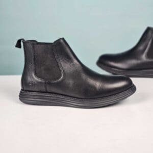 Thomas Crick Leather Chelsea Boots For Men