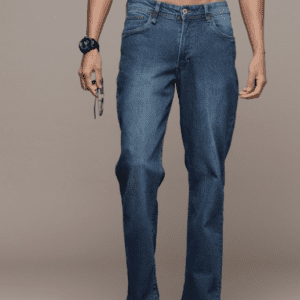 Roadster Bootcut Light Fade Stretchable Jeans For Men