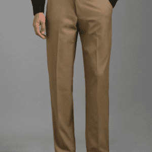 Louis Philippe Checked Mid-Rise Formal Trousers For Men