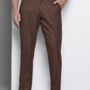 The Indian Garage Co. X Luxe Regular Fit Formal Trousers For Men