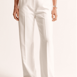 FNOCKS Loose Fit High-Rise Lint Free Pleated Trousers For Women