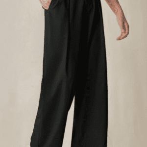Next One Smart Loose Fit Mid Rise Easy Wash Pleated Trousers For Men