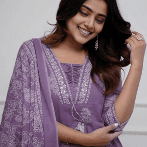 PARTHVI Printed Kurta with Pants and Dupatta Set For Women