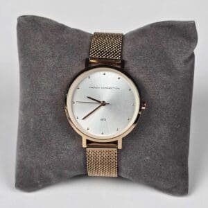 French Connection Round Analogue Watch For Women