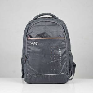 Skybags Casual Solid Black Polyester 22L Backpack