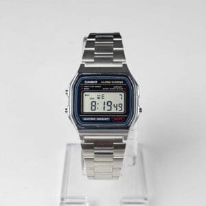 Casio Vintage A158WA-1DF Digital Dial Stainless Steel Watch For Men