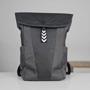 Lenovo Sports Solid Black Polyester 18L Water Resistant Backpack
