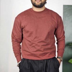 THE BEAR HOUSE Cotton Pullover Sweatshirt For Men