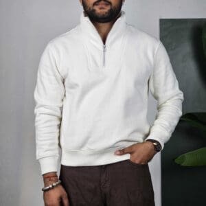 H&M Regular Fit Zip-Top Sweatshirt For Men