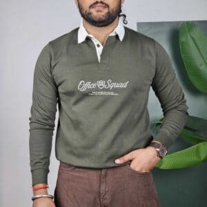 French Connection Embroidered Pullover Sweatshirt For Men