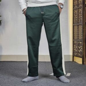 H&M Relaxed Fit Sweatpants With Side Stripes For Men