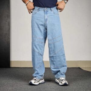 Roadster The Life Co. Baggy Pure Cotton Jeans For Men