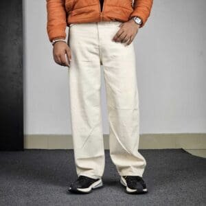 Roadster The Lifestyle Co. Pure Cotton Baggy Fit Denim Jeans For Men