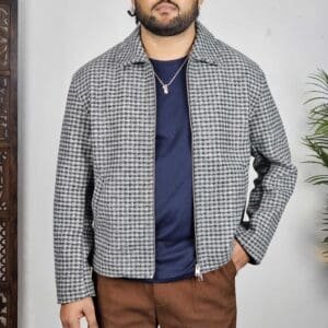 H&M Regular Fit Felted Shacket For Men