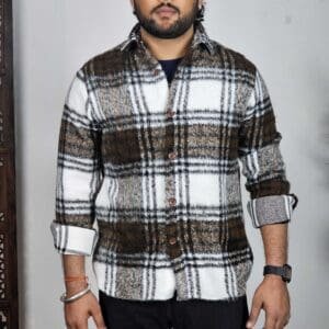 DeFacto Tartan Checks Acrylic Casual Shackets For Men