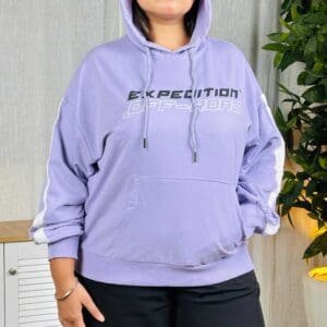 Roadster Printed Hooded Sweatshirt For Women