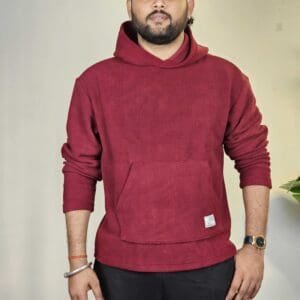 Roadster The Lifestyle Co. Fleece Hooded Sweatshirt For Men