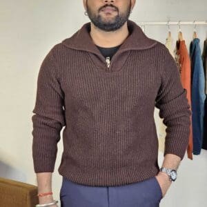 Trendyol Mock Collar Pullover For Men