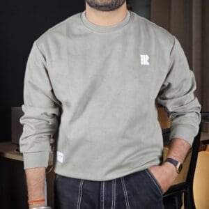 Red Tape Printed Sweatshirt For Men