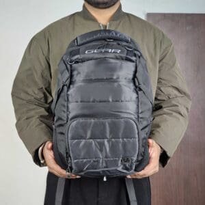 Gear Casual Polyester 30L Solid White Water Resistant Backpack