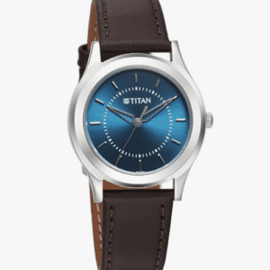 TITAN Karishma Zing Quartz Analog Leather Strap Watch for Men
