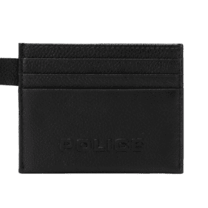 Arctic Hunter Everyday Carry Solid Black Leather Wallet for Men