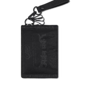 Urban Monkey Casual Polyster Printed Black Wallet for Men