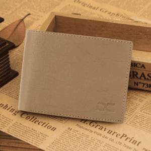 Dezire Crafts Everyday Carry Solid Tan Wallet for Men